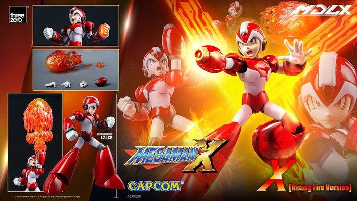 ThreeZero Mega Man X MDLX Rockman X / Mega Man X (Rising Version) 12 cm ThreeZero Mega Man X MDLX Rockman X / Mega Man X (Rising Version) 12 cm