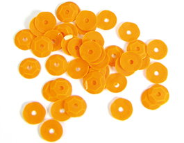 Innspiro Paillettes orange opaque 7 mm