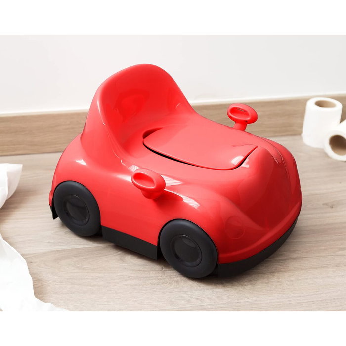 KioKids Pot d'Apprentissage Voiture Rouge