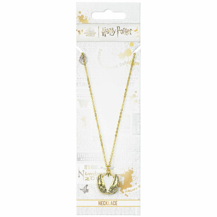 THE CARAT SHOP - Colgante Huevo de Oro Harry Potter - Pendentif Doré - Alliage de Zinc à l'Émail