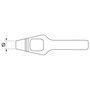 Poinçon Paffrath DIN 7200 A 16/16” IN