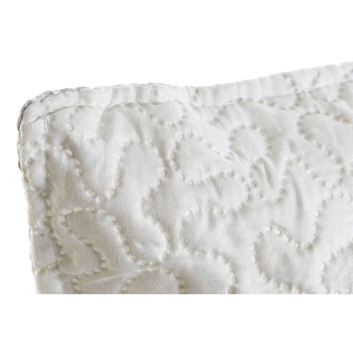 Coussin DKD Home Decor Beige Gris Polyester Patchwork 60 x 10 x 40 cm