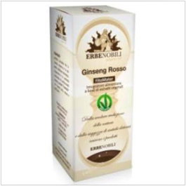 Erbenobili Ginseng Rouge Extrait Phytothérapie 50 ml Complément Alimentaire Tonique
