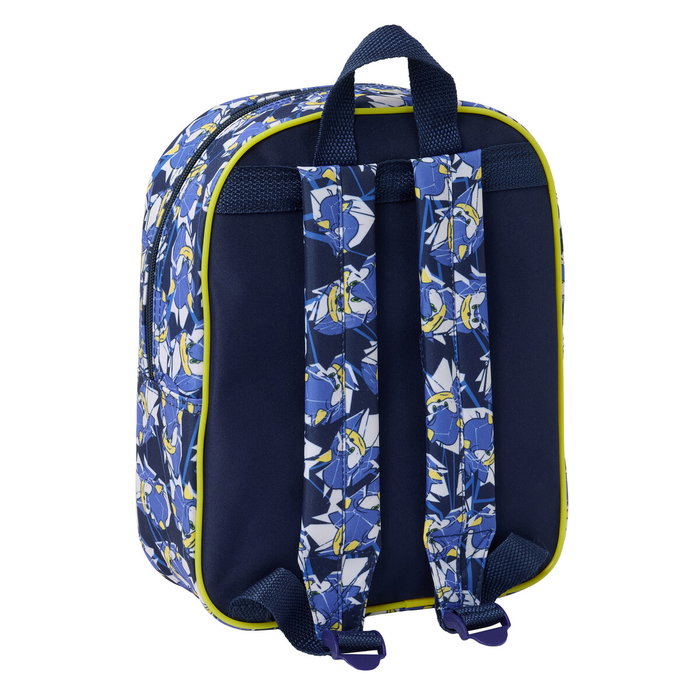 Safta Sac à Dos 3D Sonic City Bleu