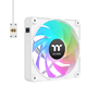 Thermaltake CT140 EX ARGB Ventilateur Inverse Magnétique 140 mm Pack 3 - Blanc
