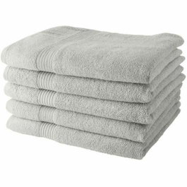 Today Lot de 5 Draps de Bain 70x130 cm Craie