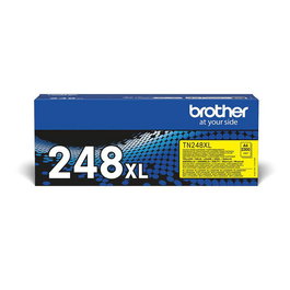 Brother TN-248XLY Toner Jaune Haute Capacité - Jusqu'à 2 300 Pages - Pour Imprimantes Brother