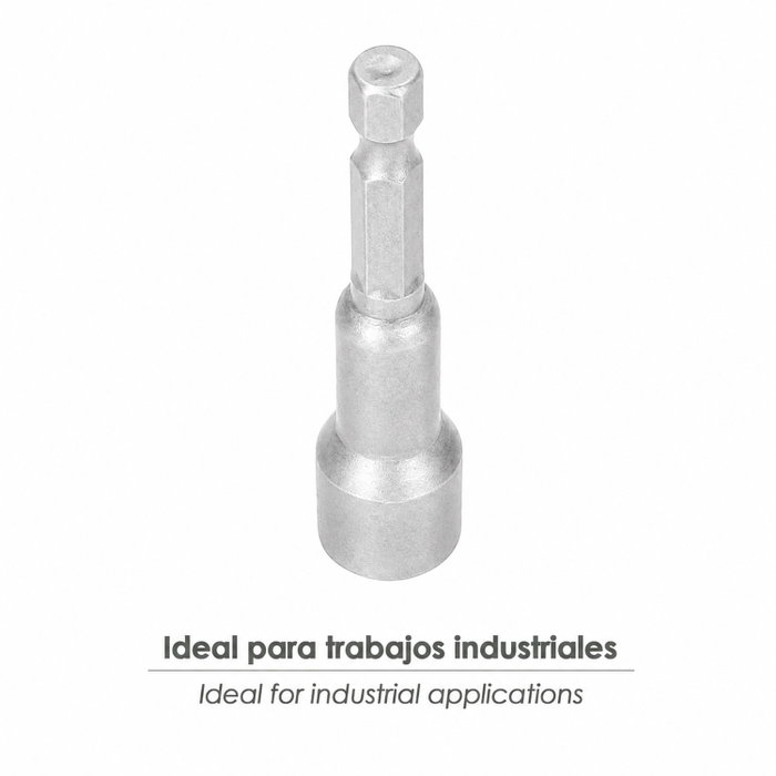 WOLFPACK LINEA PROFESIONAL Clé à pipe magnétique 10 mm (Lot de 2)