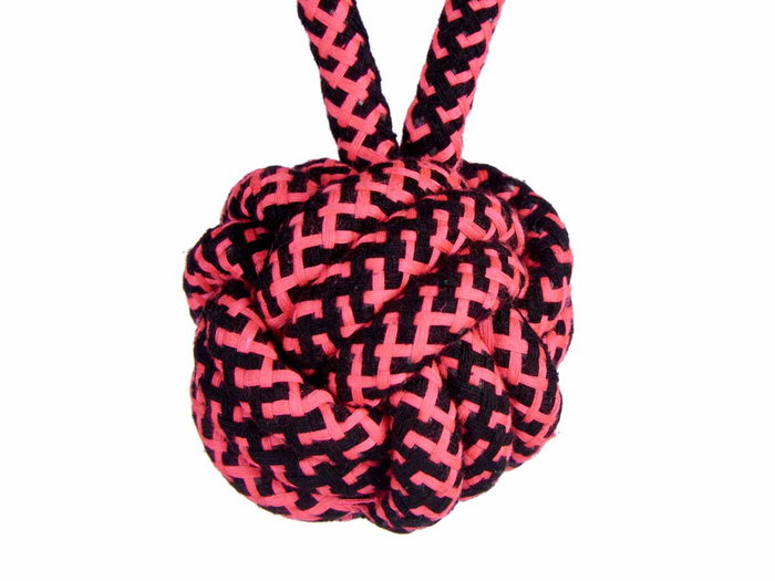 MASCOW Mordeur avec balle, assortiment de 3 couleurs