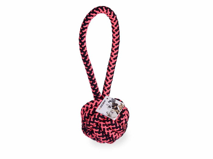 MASCOW Mordeur avec balle, assortiment de 3 couleurs