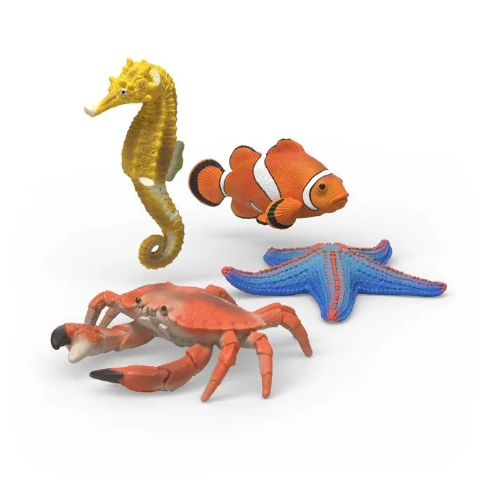 Schleich Set de figurines Animaux Marins Wild Life - 4 pièces Schleich Set de figurines Animaux Marins Wild Life - 4 pièces