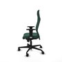 Piqueras Y Crespo Albacete Fauteuil de Bureau avec Mécanisme Synchrone, Vert Bouteille