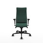 Piqueras Y Crespo Albacete Fauteuil de Bureau avec Mécanisme Synchrone, Vert Bouteille