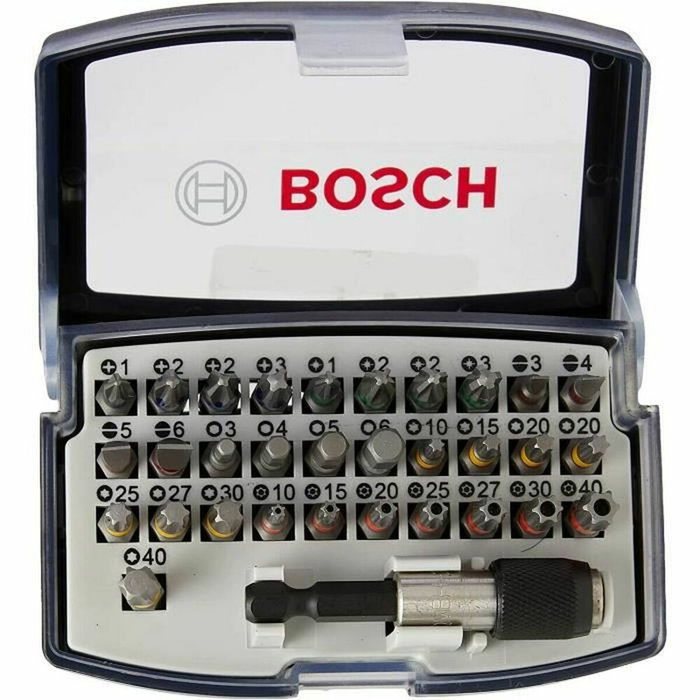 Bosch Jeu d'embouts de vissage PROFESSIONAL 32 pièces extra dur Bosch Jeu d'embouts de vissage PROFESSIONAL 32 pièces extra dur