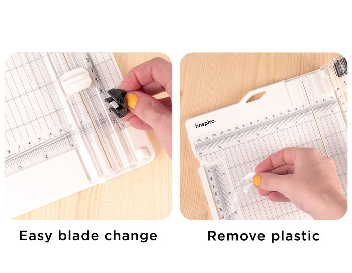 Innspiro Cizalla pour papier A4 avec base extensible