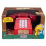 JAKKS PACIFIC Téléphone à Blagues Moe's Tavern des Simpsons en anglais - Reproduction iconique avec appels et phrases aléatoires - Fonctionne sur piles