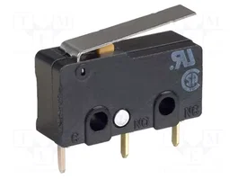 Aratas (Formerly Omron Components) Microcommutateur SNAP ACTION SS-5GL-FD avec levier SPDT 5A/125VAC