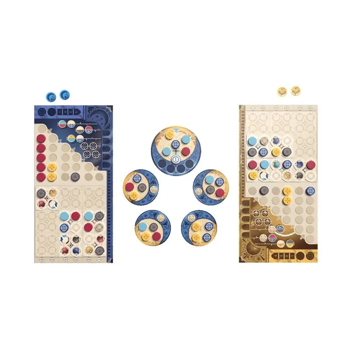 Next Move Games - (L4G) Azul Duel - Jeu de stratégie et pose de tuiles pour 2 joueurs