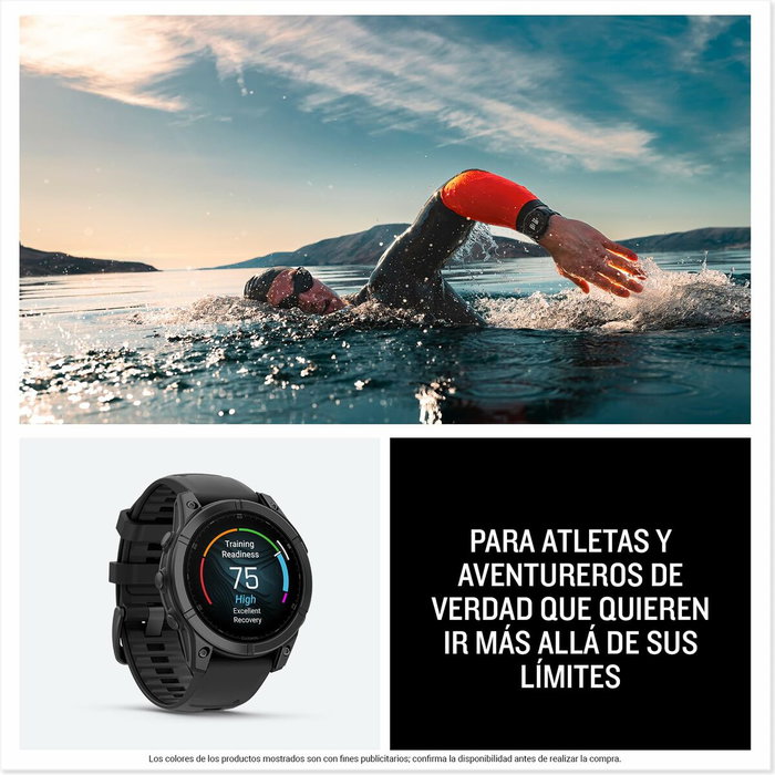 Garmin Fénix E AMOLED 47mm GPS Noir