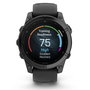 Garmin fenix E (47 mm) noir/gris ardoise
