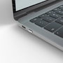 Lindy Bloqueur de Port USB Type C / Thunderbolt 3 avec Clé, 4 Pièces, Blanc - Protection Physique des Ports pour Sécurité des Données