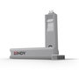 Lindy Bloqueur de Port USB Type C / Thunderbolt 3 avec Clé, 4 Pièces, Blanc - Protection Physique des Ports pour Sécurité des Données