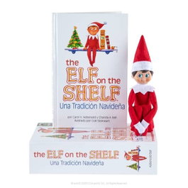 Cefa Elfo Niño The Elf On The Shelf - Poupée Articulée et Livre de Contes
