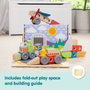 Melissa & Doug Set de construction Blockables Les Véhicules - 54 Pièces