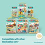 Melissa & Doug Set de construction Blockables Les Véhicules - 54 Pièces