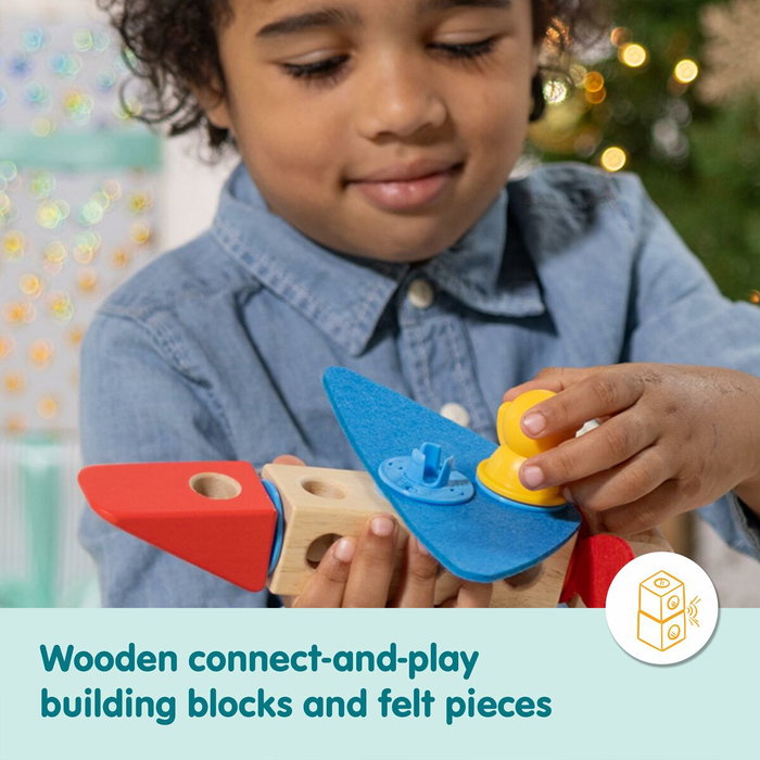 Melissa & Doug Set de construction Blockables Les Véhicules - 54 Pièces