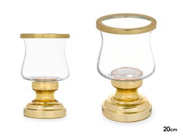 GIFTDECOR PORTAVELA COPA DORADA Or