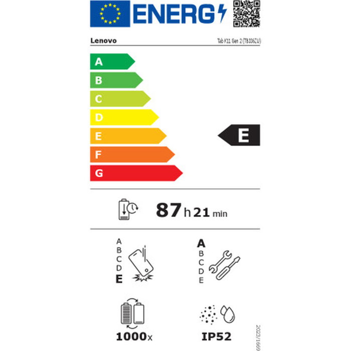 Tablette Lenovo Tab K11 Gen 2 11" 8 GB RAM 128 GB Gris Tablette Lenovo Tab K11 Gen 2 11" 8 GB RAM 128 GB Gris
