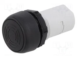 LOVATO ELECTRIC Avertisseur sonore noir IP66 22mm 185÷265VDC