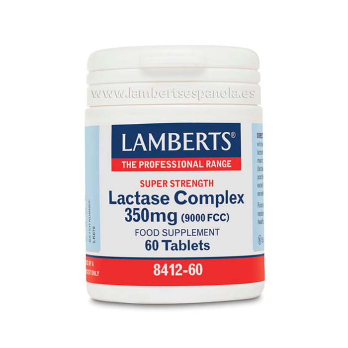 LAMBERTS Enzima Lactasa 60 comprimés LAMBERTS Enzima Lactasa 60 comprimés