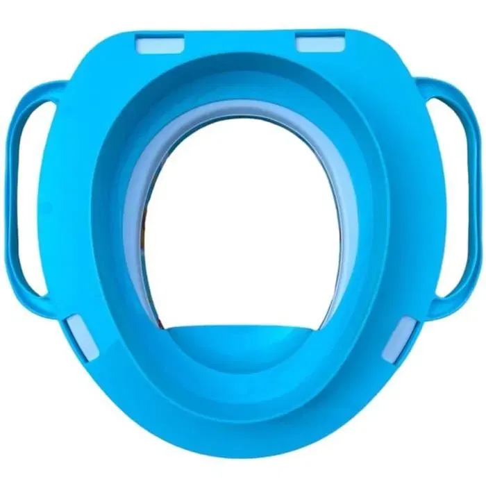 Thermobaby - Réducteur WC enfant confortable avec poignées de sécurité, thème Pat'Patrouille - Pour enfants dès 10 mois - Adaptable toilettes standard