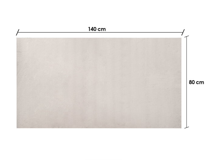 GIFTDECOR Alfombra Soft Gris Clair 80x140cm GIFTDECOR Alfombra Soft Gris Clair 80x140cm