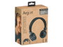 Argon Casque Filaire Noir Plastique 16 x 6,5 x 16 cm (Set de 12)