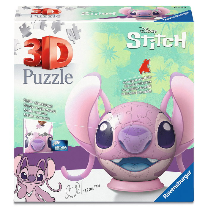 Ravensburger Puzzle Ball 3D Angel Disney 72 pièces
