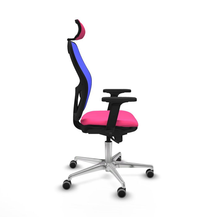 Piqueras y Crespo Chaise de Bureau avec Appui-tête Jorquera 2D086G2 Rose