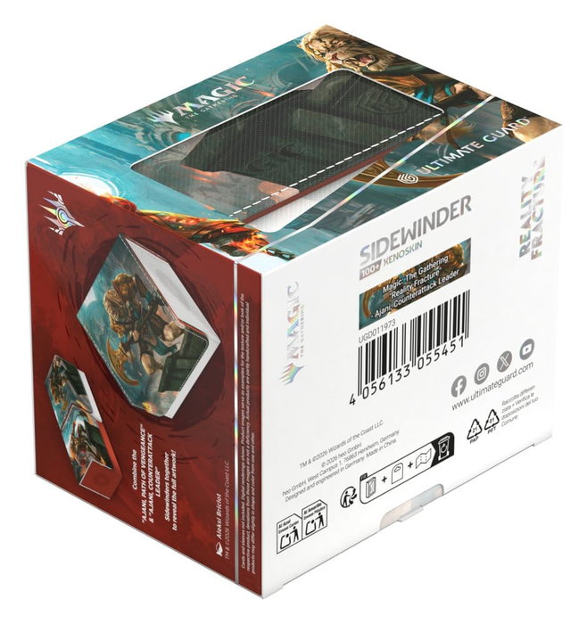 Ultimate Guard Sidewinder 100+ Xenoskin Ajani, Counterattack Leader Magic: The Gathering Reality Fracture Ultimate Guard Sidewinder 100+ Xenoskin Ajani, Counterattack Leader Magic: The Gathering Reality Fracture