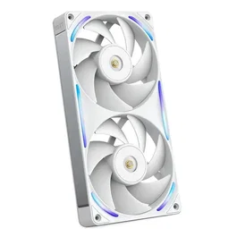 NZXT F240X Core Ventilateur PC 240 mm Blanc - Roulement hybride 3100 RPM (RF-U24PN-W1)