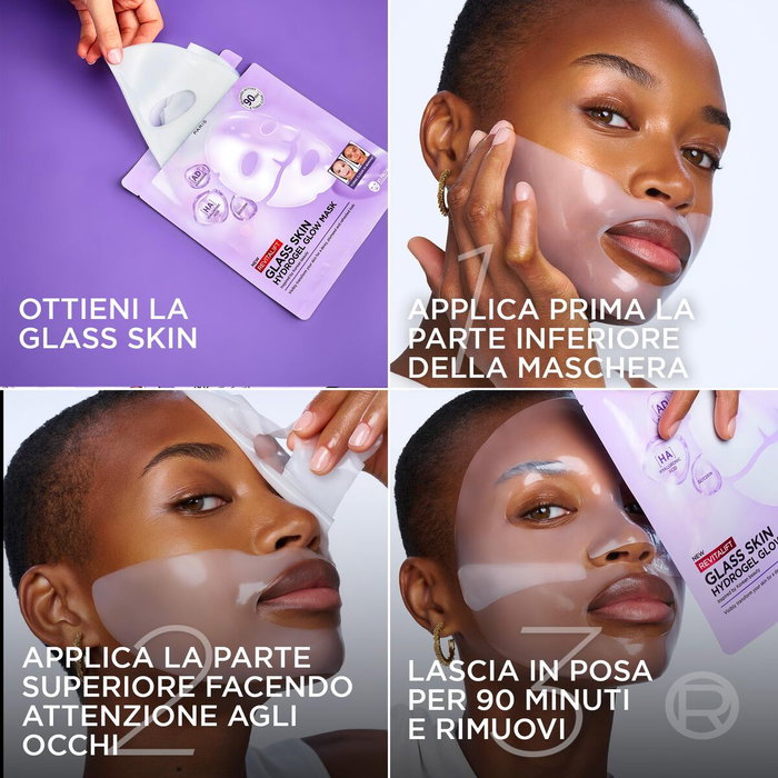 L'Oréal Paris Masque Hydrogel Éclat REVITALIFT GLASS SKIN, 1 unité