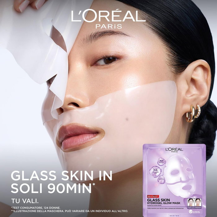 L'Oréal Paris Masque Hydrogel Éclat REVITALIFT GLASS SKIN, 1 unité