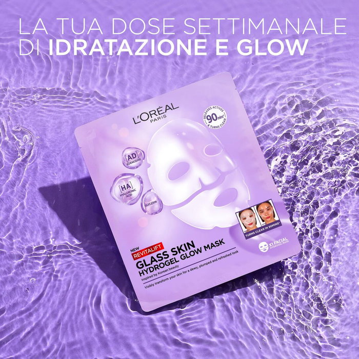 L'Oréal Paris Masque Hydrogel Éclat REVITALIFT GLASS SKIN, 1 unité