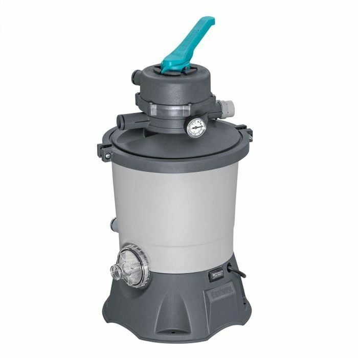 Bestway Pompe de filtration à sable 3 596 L/h pour piscine de 1 100 à 18 100 L Bestway Pompe de filtration à sable 3 596 L/h pour piscine de 1 100 à 18 100 L
