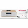Thomson MIC201IBT Mini Hifi Blanche avec Bluetooth et Induction