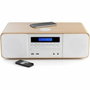 Thomson MIC201IBT Mini Hifi Blanche avec Bluetooth et Induction