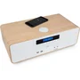 Thomson MIC201IBT Micro HiFi System Bluetooth Radio CD MP3 USB Blanc