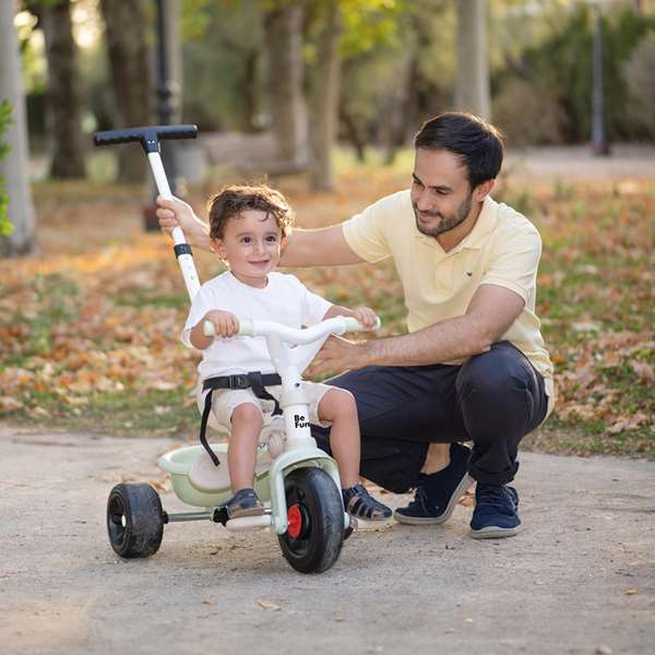 Smoby Be Fun Confort Tricycle Évolutif 3 en 1 Vert