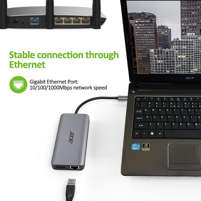 Acer Station d'accueil 12-en-1 USB Type-C